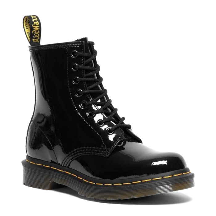 DR MARTENS 1460 BLACK PATENT LAMPER