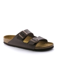 BIRKENSTOCK ARIZONA BS DARK BROWN BIRKO-FLOR®+LEATHER