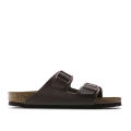 BIRKENSTOCK ARIZONA BS DARK BROWN BIRKO-FLOR®+LEATHER