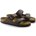 BIRKENSTOCK ARIZONA BS DARK BROWN BIRKO-FLOR®+LEATHER