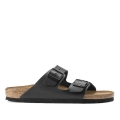 BIRKENSTOCK ARIZONA NATURAL LEATHER BLACK