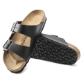 BIRKENSTOCK ARIZONA NATURAL LEATHER BLACK