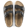 BIRKENSTOCK ARIZONA NATURAL LEATHER BLACK