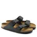 BIRKENSTOCK ARIZONA BS BLACK BIRKO-FLOR®+LEATHER