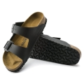 BIRKENSTOCK ARIZONA BS BLACK BIRKO-FLOR®+LEATHER