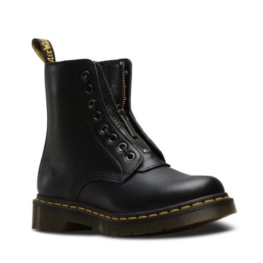 1460 BLACK FRONT ZIP